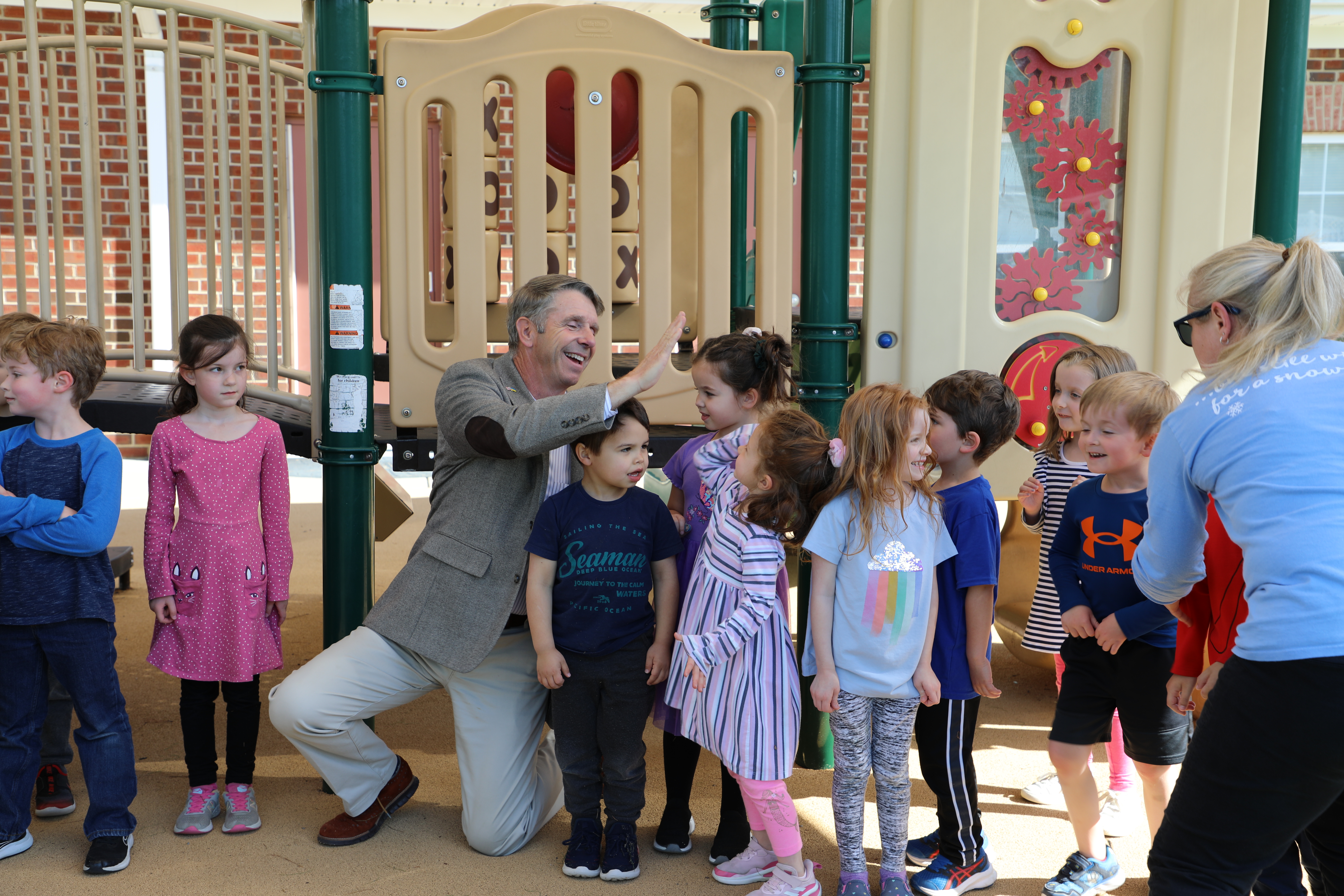 Wittman Visits Goddard School of Ashland