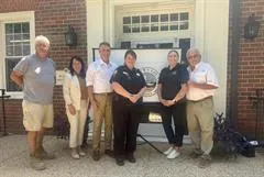 Rep. Wittman with civil servants